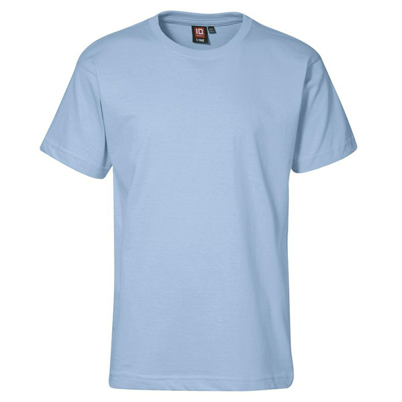 ID Børne T-time T-shirt - Lyseblå