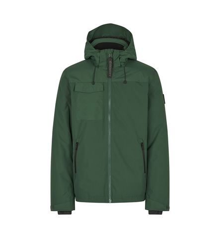 ID Hooded Vinterjakker, Herre - 100% rPet - Grøn