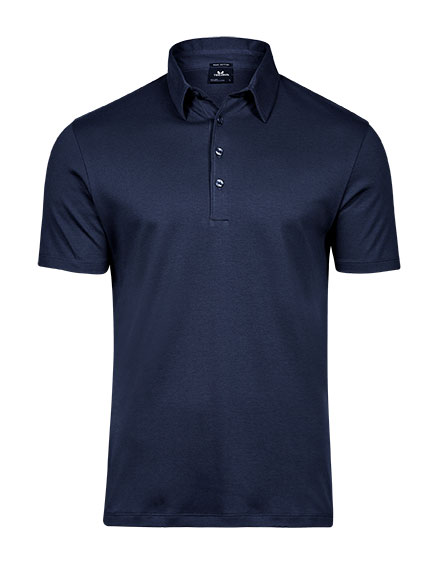 TEE JAYS Pima Cotton Polo - Navy