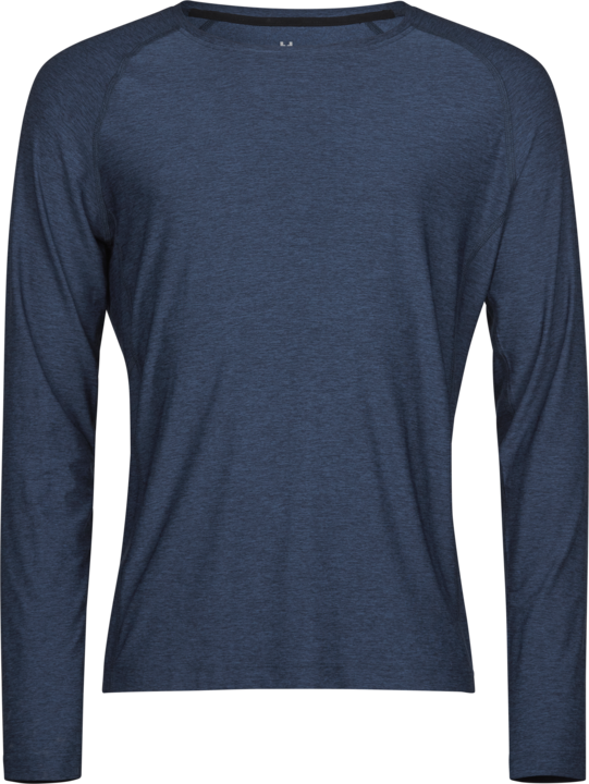 TEE JAYS Long Sleeve Cooldry T-shirt - Navy