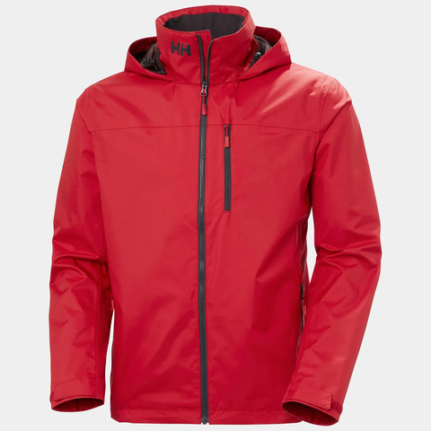 HELLY HANSEN Crew Hooded Jakke - Rød