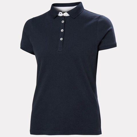 HELLY HANSEN Crew Polo Pique, dame - Navy
