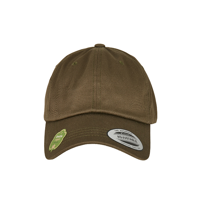 FLEXFIT - Low Profile Organic Cotton Cap - Burnt Olive