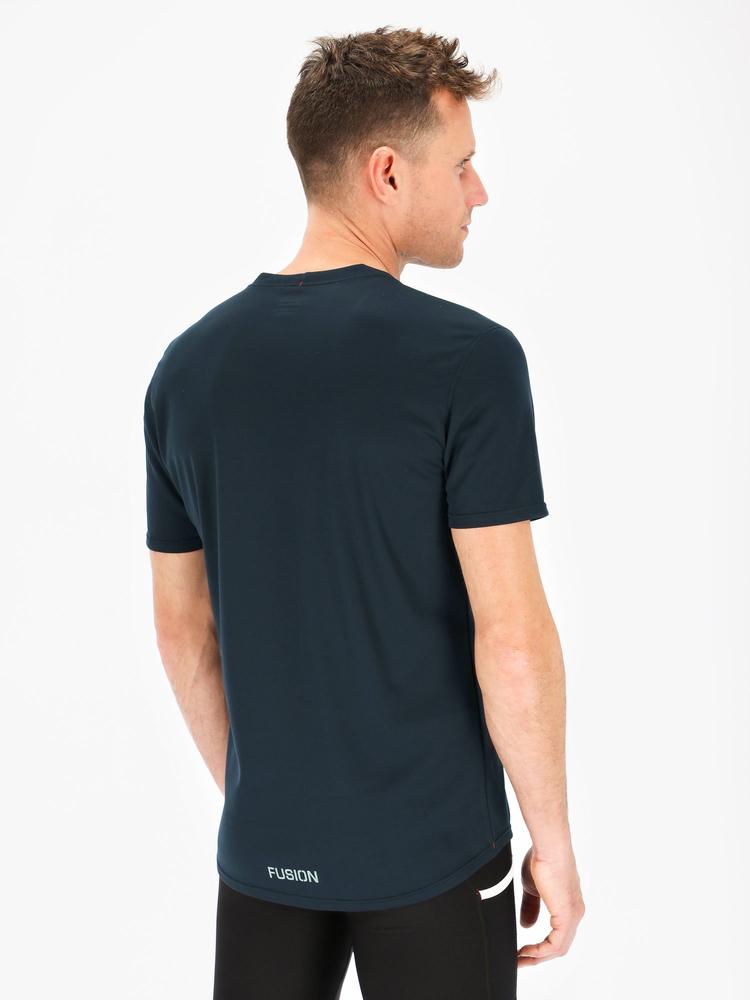 FUSION Nova Løbe T-shirt, Herre - Blå