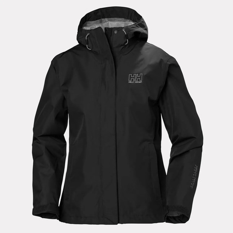 HELLY HANSEN Seven J Regnjakke, dame - Sort