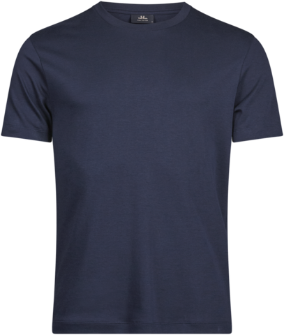 TEE JAYS Pima Cotton Tee, Herre - Navy