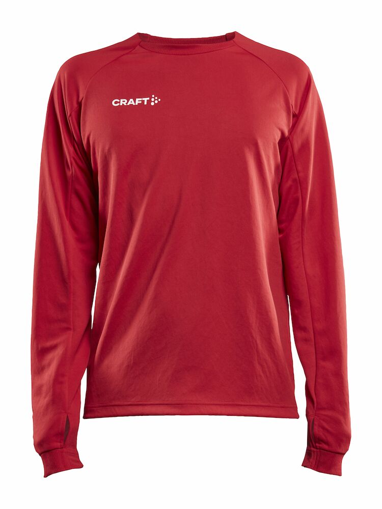 CRAFT Evolve Crew Neck Løbe T-shirt, herre - rPet - Rød