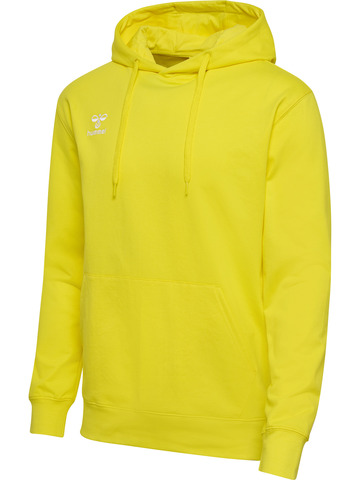 HUMMEL 2.0 Hoodie, Herre - Økologisk Bomuld-Gul