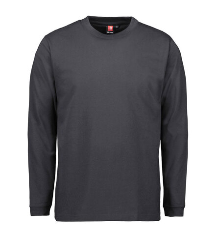 ID Pro Wear T-shirt - Langærmet-Silver grey