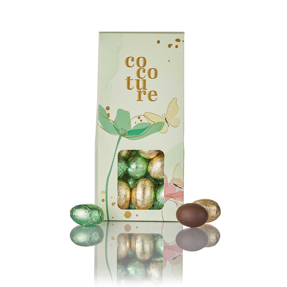 COCOTURE Fyldte folieæg - 100 gr.-Lysegrøn