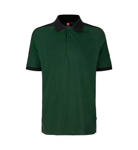 ID PRO Wear poloshirt kontrast-Grøn