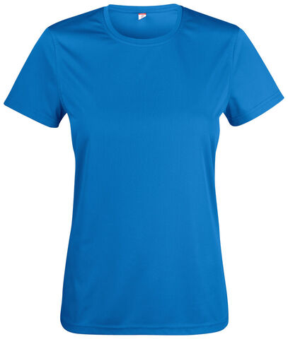 CLIQUE Basic Active-T, Dame, Spun Dyed-Kongeblå