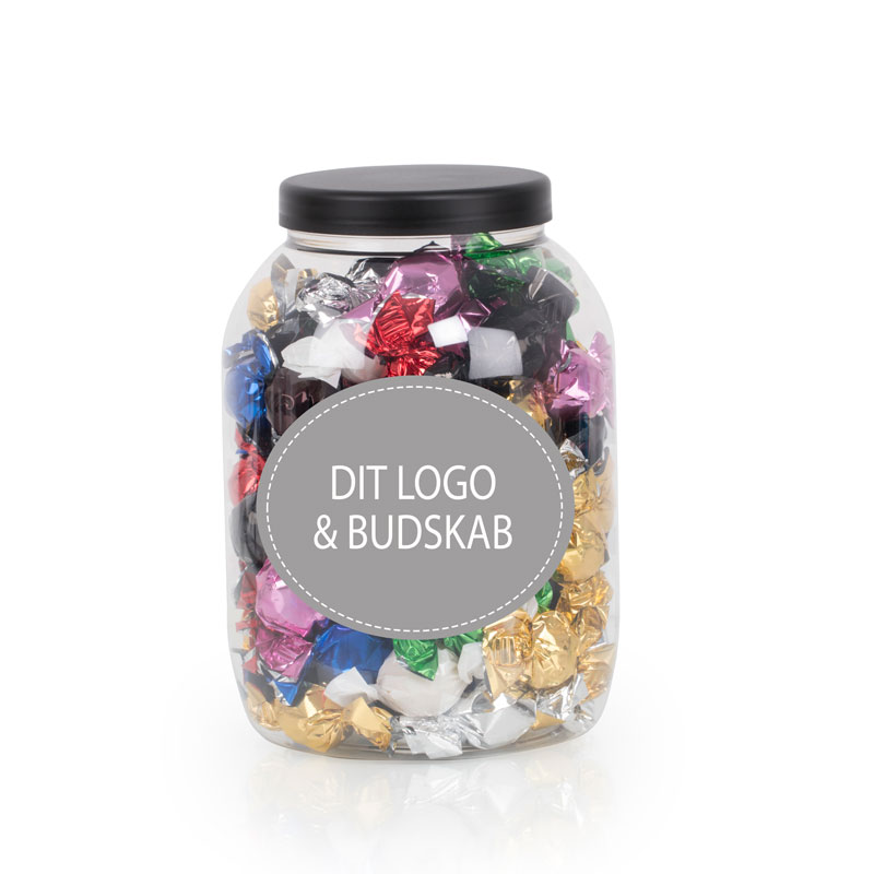 Mixede Chokoladekugler, 1100 g.-Hvid