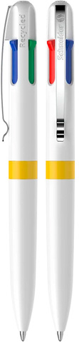 SCHNEIDER Multicolor Kuglepen - rPET - Gul