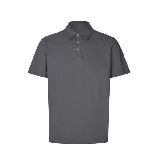 SEVEN SEAS Polo Shirt organic-Silver grey
