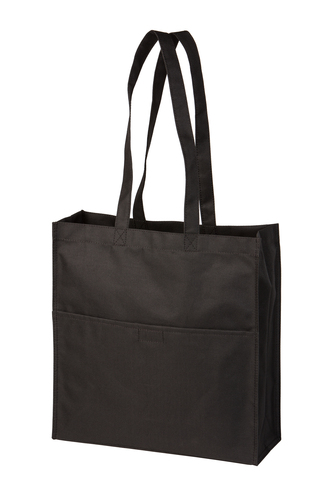 Revisor shopper med lange stropper-Sort