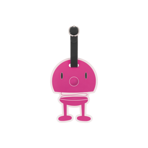 Hoptimist Bag tag - Pink