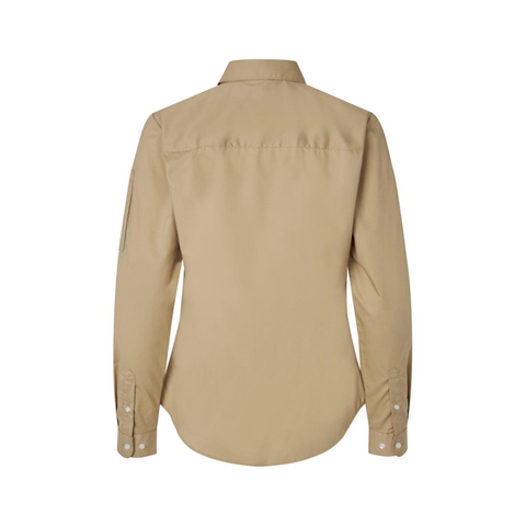 SEVEN SEAS Poplin stretch, Dame-Sand