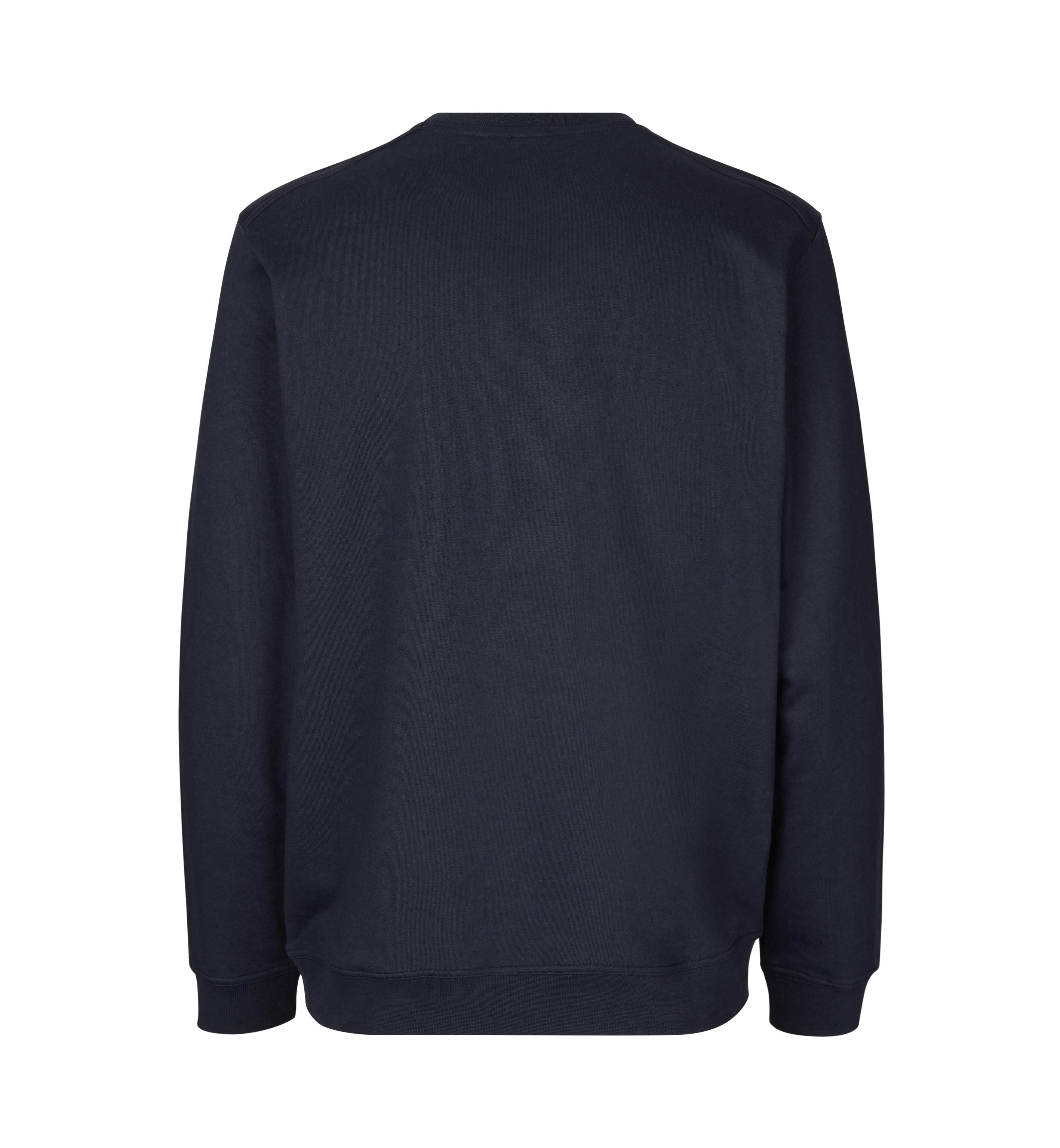 ID PRO Wear CARE sweatshirt I ubørstet, Herre, Genbrugs bomuld-Navy