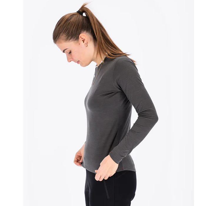 FUSION, Womens Merino 150 LS-Grå