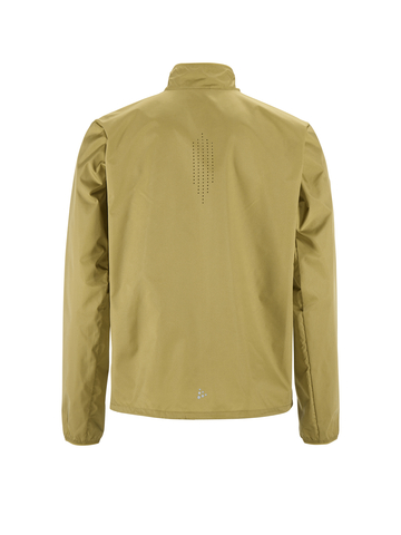 CRAFT Essence Wind Løbejakke 2, Herre - rPet-Khaki