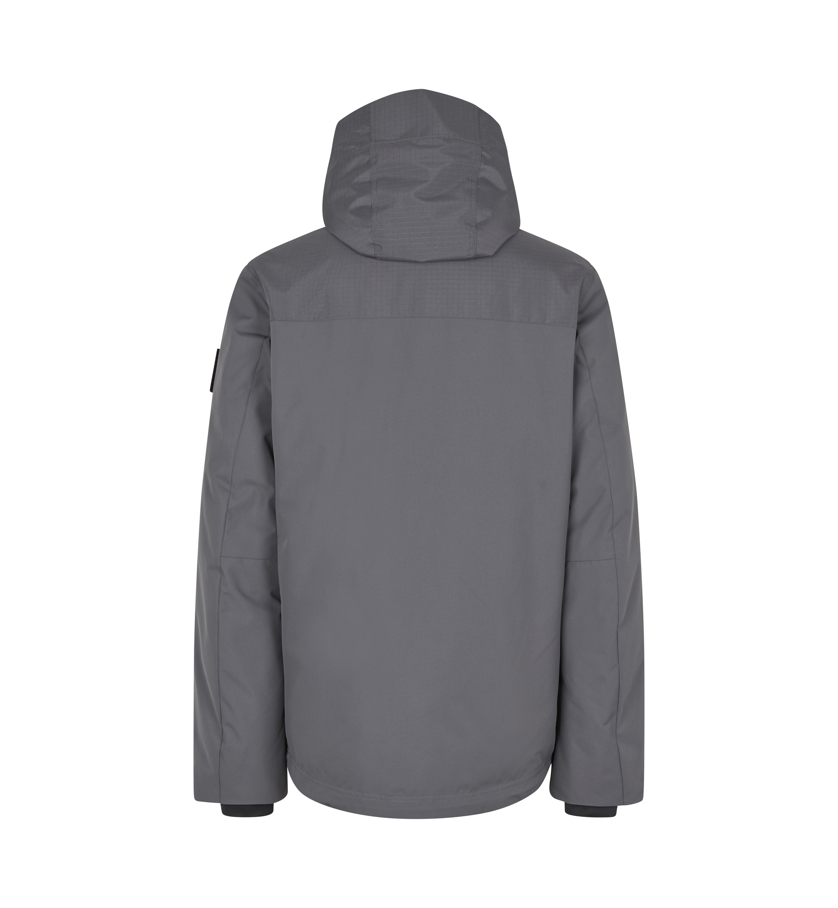 ID Hooded Vinterjakker, Herre - 100% rPet-Grå