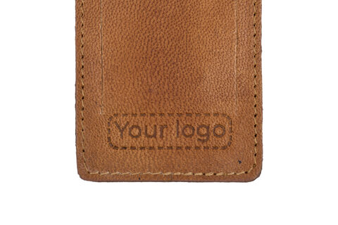 Læder Bagage Tag