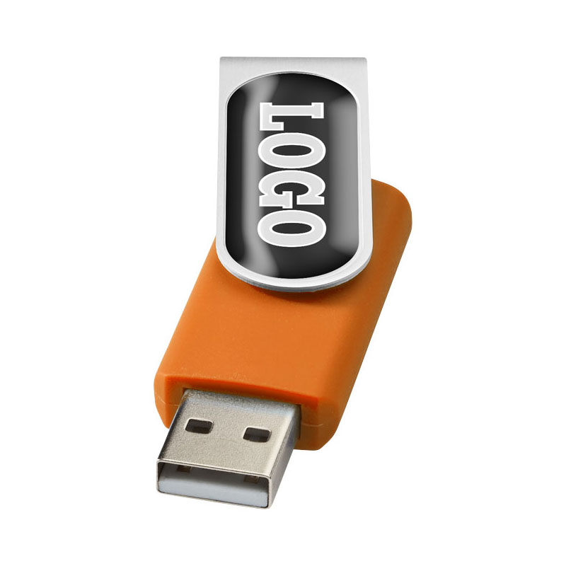 Rotate Doming USB 2GB-Orange