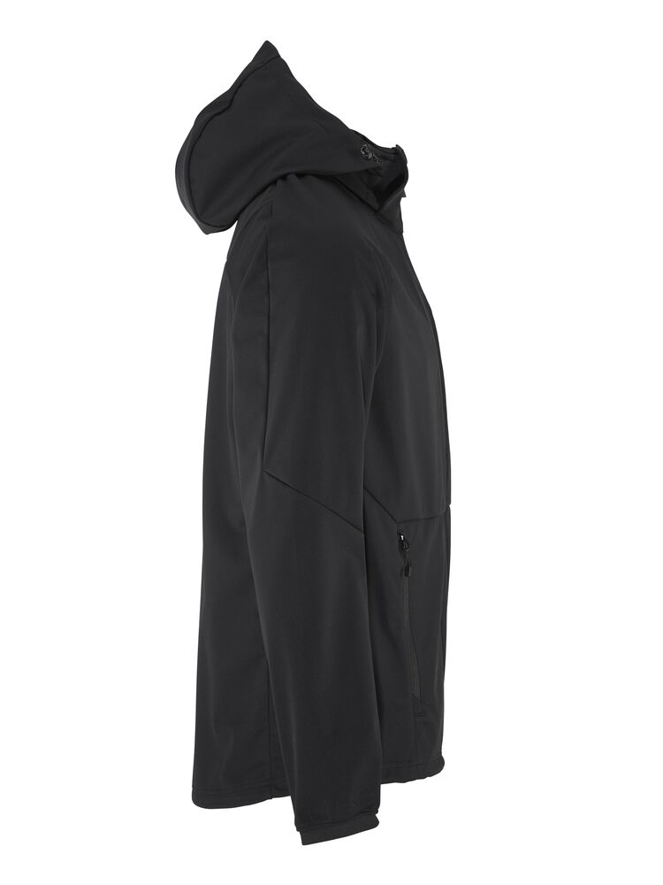 CRAFT CORE Explore Softshell, Herre - Rpet-Sort