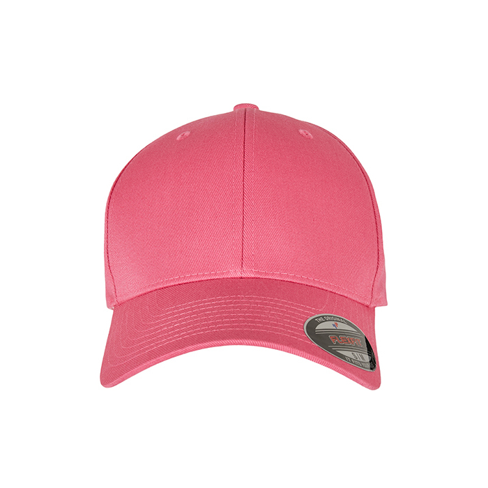 FlexFit - Wooly Combed Cap-Dark pink