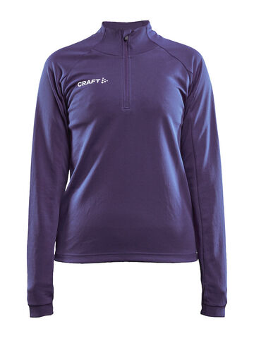 CRAFT Evolve Halfzip, dame - rPet-Lilla