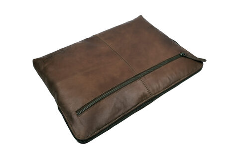 Læder PC Sleeve 15-16 tommer