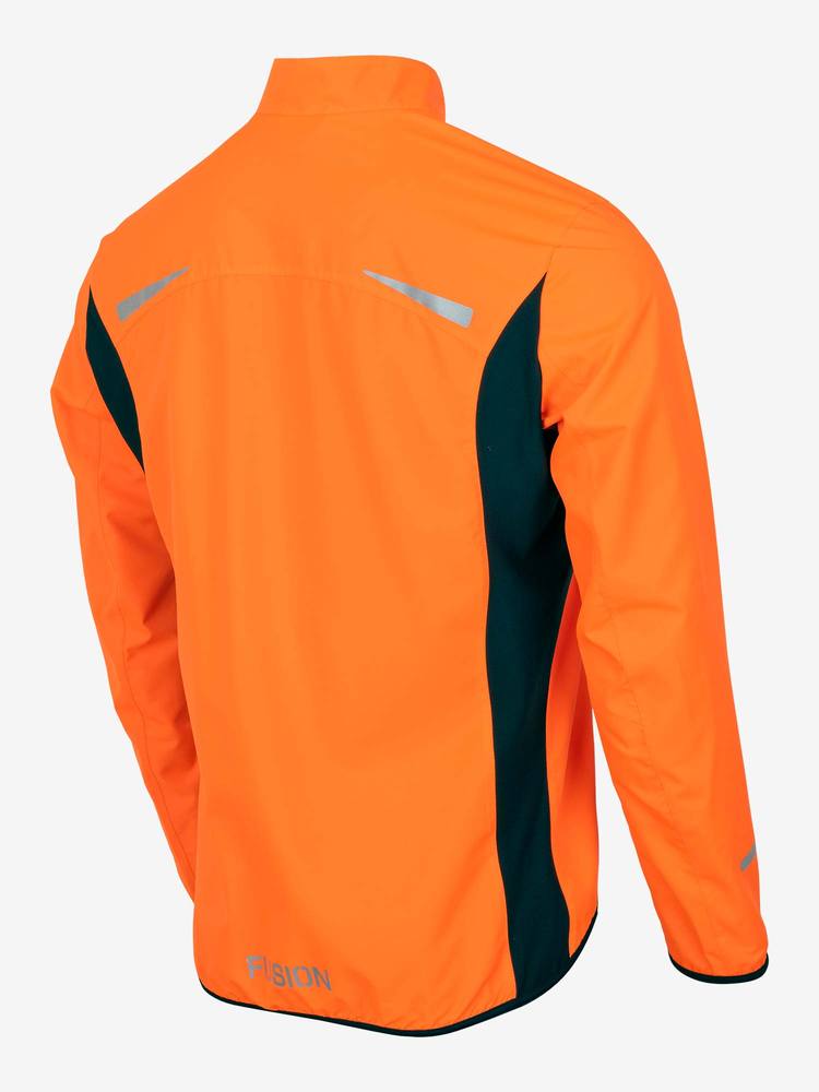 FUSION Løbejakke, herre-Orange