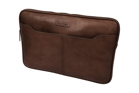 PC Læder Sleeve - 15-16 Tommer