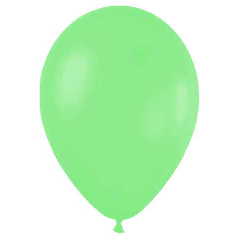 Bionedbrydelig Balloner Pastel str. 32 x 27 cm.-014 Lime Green