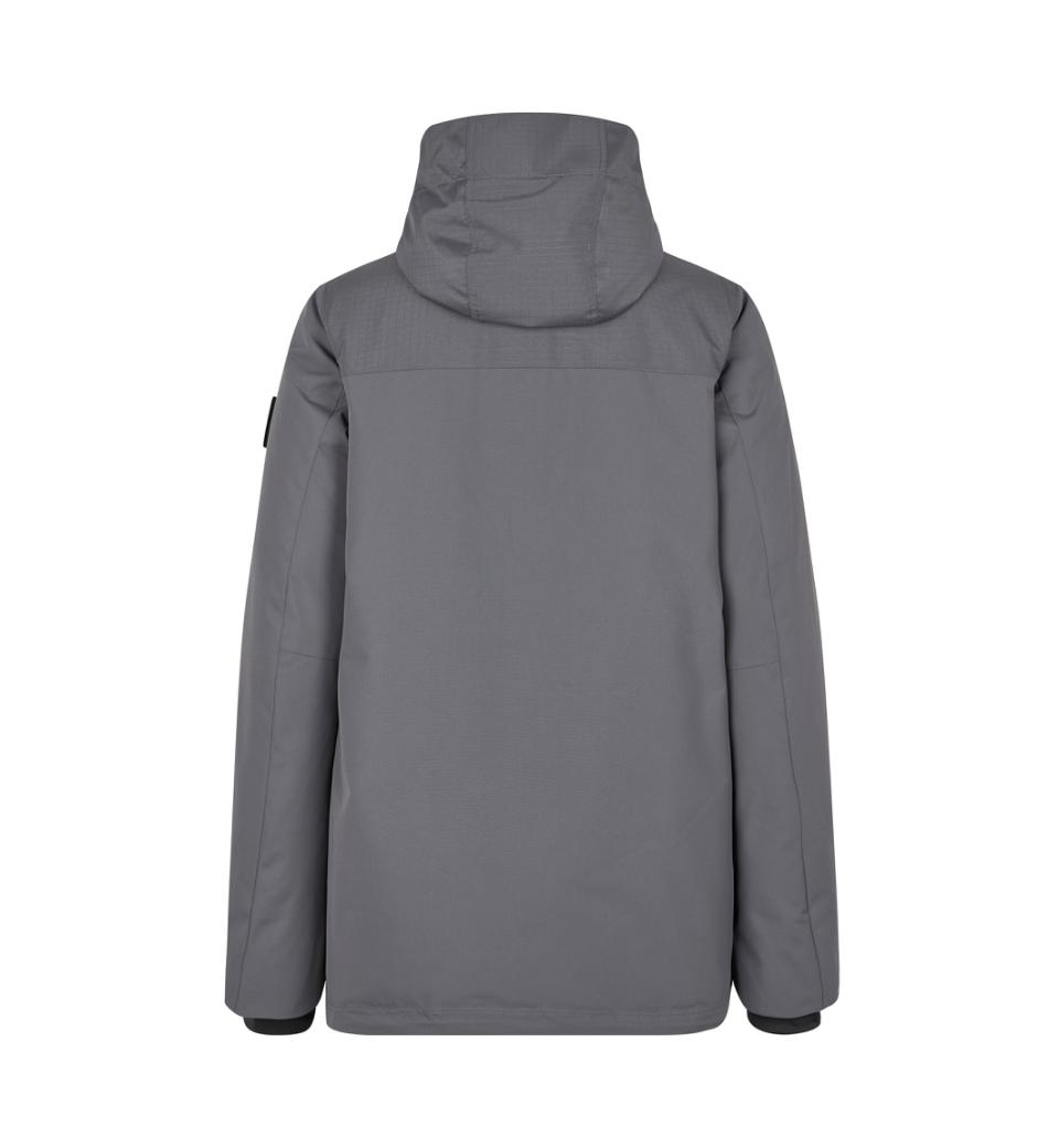 ID Hooded vinterjakke, dame - 100% rPet-Grå
