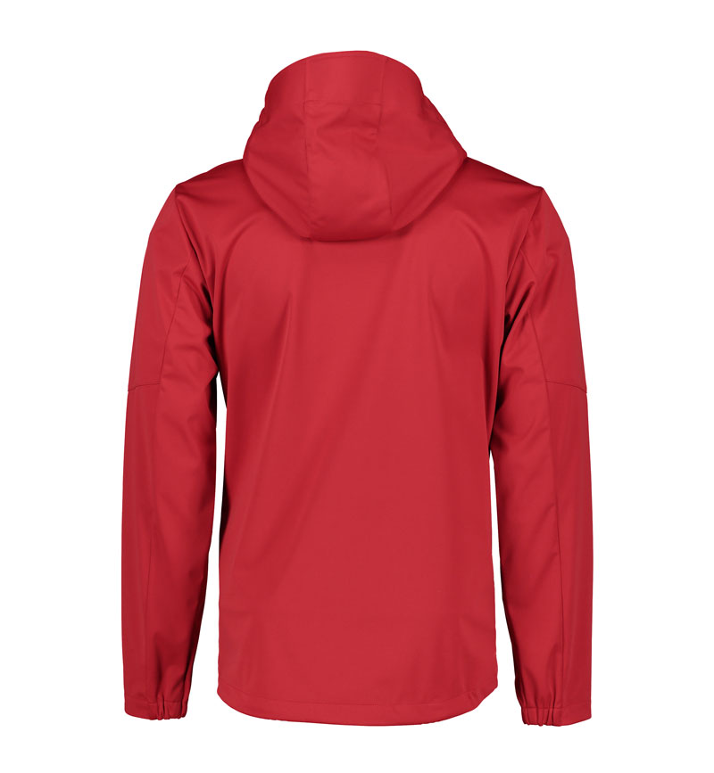ID Letvægts softshell Jakke, herre-Rød