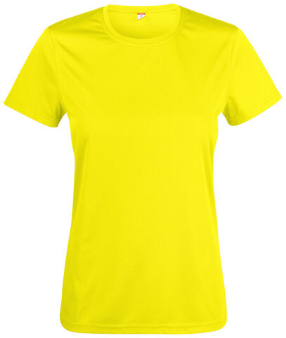 CLIQUE Basic Active-T, Dame, Spun Dyed-Gul