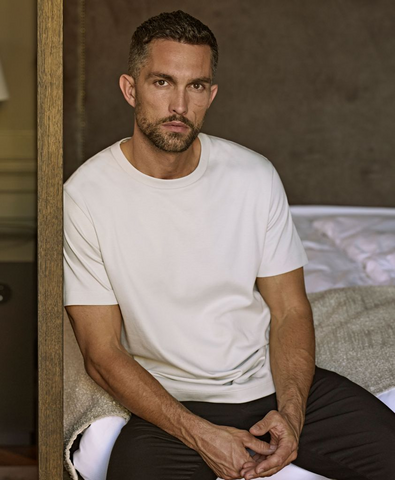TEE JAYS Pima Cotton Tee, Herre