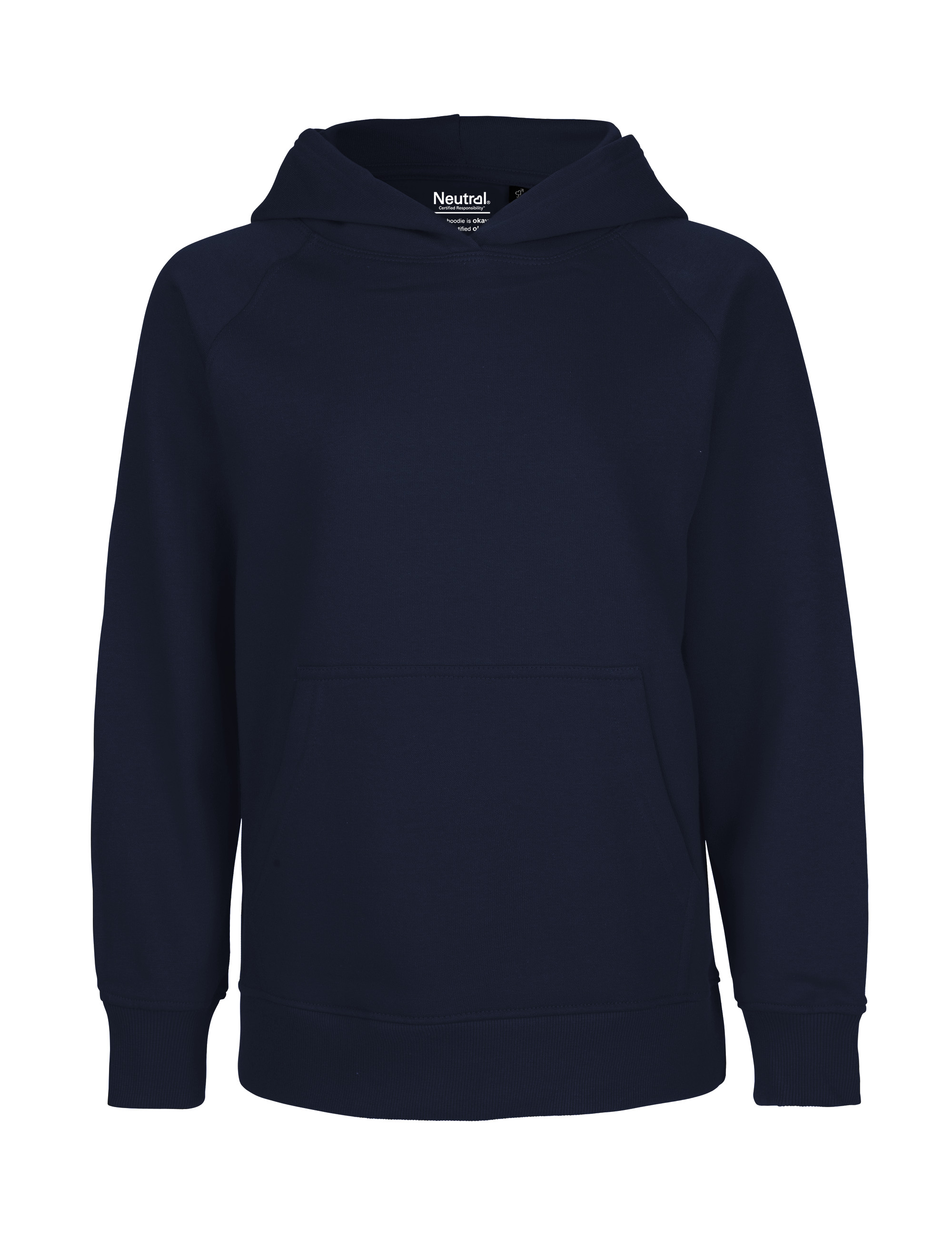 NEUTRAL Kids Hoodie - Økologisk Fairtrade Bomuld-Navy