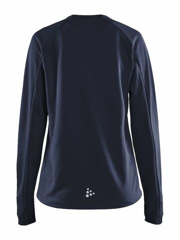 CRAFT Evolve Crew Neck Løbe T-shirt, dame - rPet-Navy