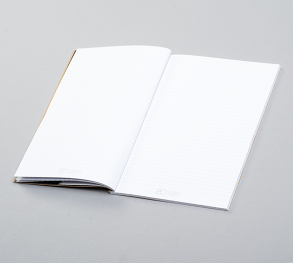 A6 Softcover Notesbog - 50 ark-