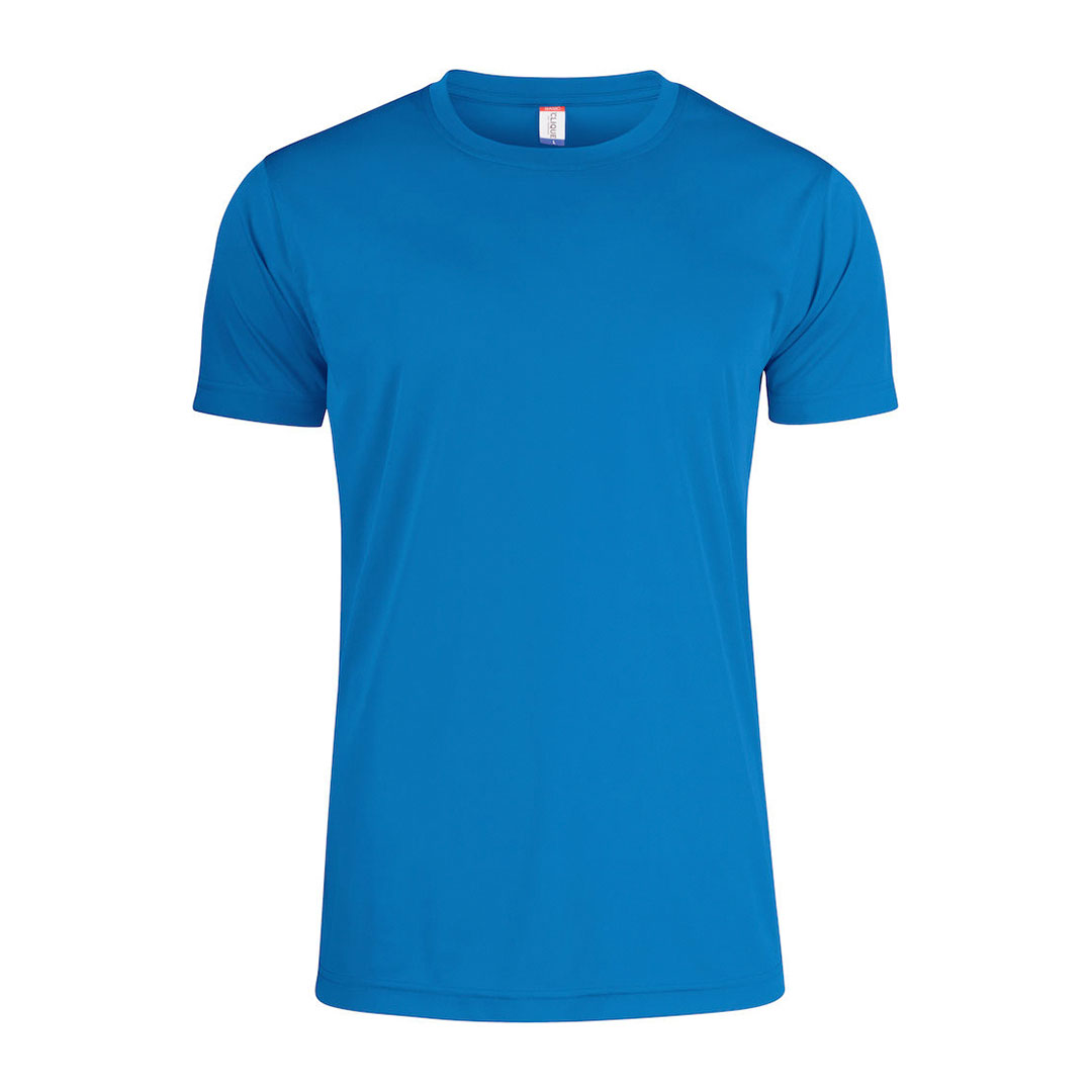 CLIQUE Basic Active-T Børn - Spun Dyed-Blå