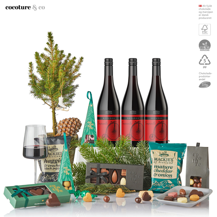 Santas green favorite gaveæske