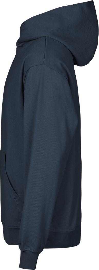 TEE JAYS Urban Heavy Loose Fit Hooded Sweatshirt - Økologisk Bomuld-Navy