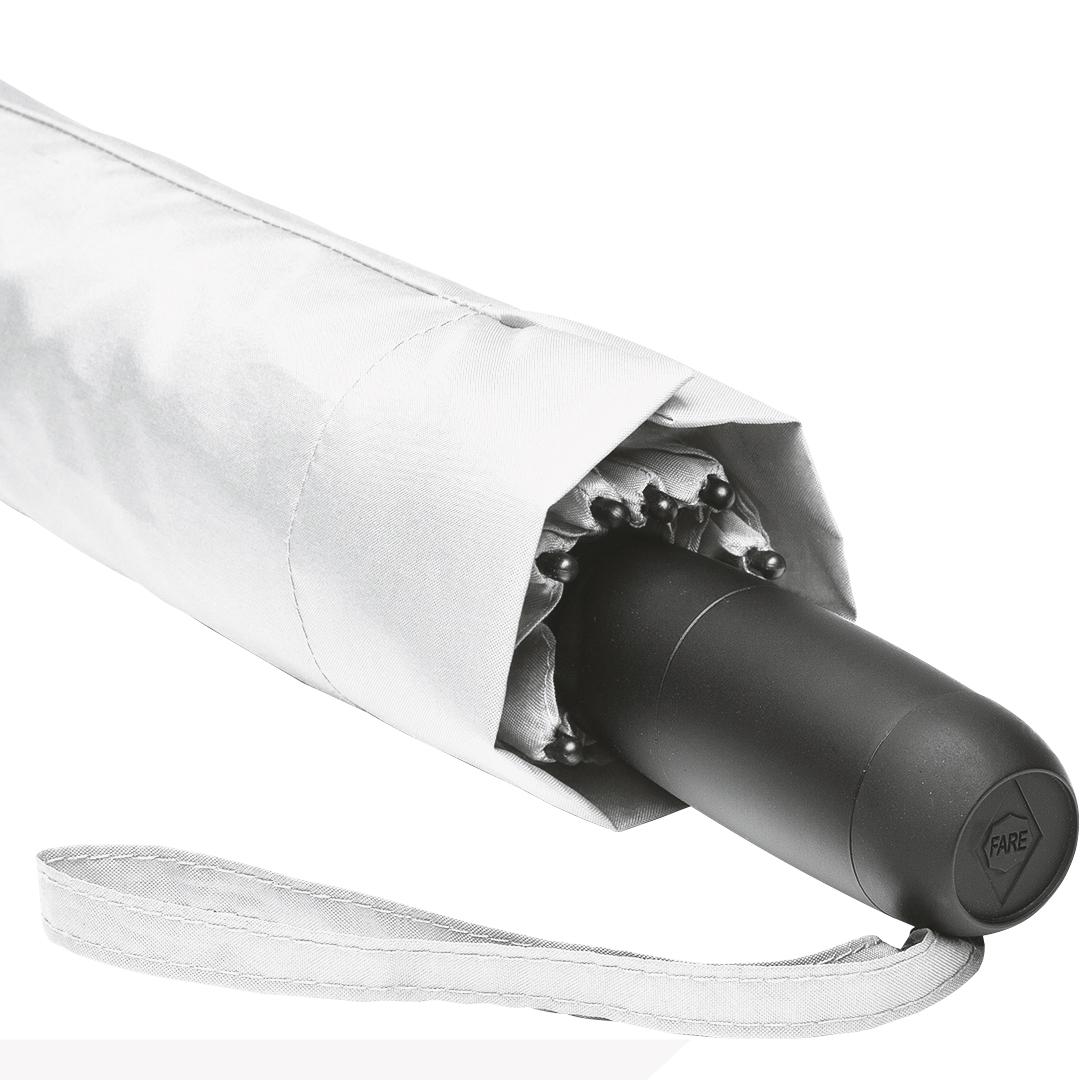 Oversize Taskeparaply FARE® med Led-Lys Skylight®-Hvid