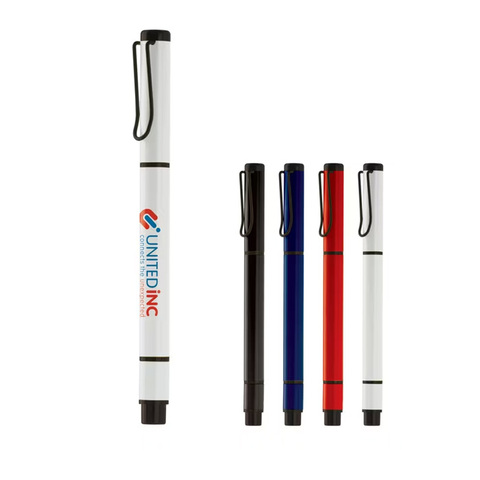 Kuglepen med tekstmarkør 2-in-1