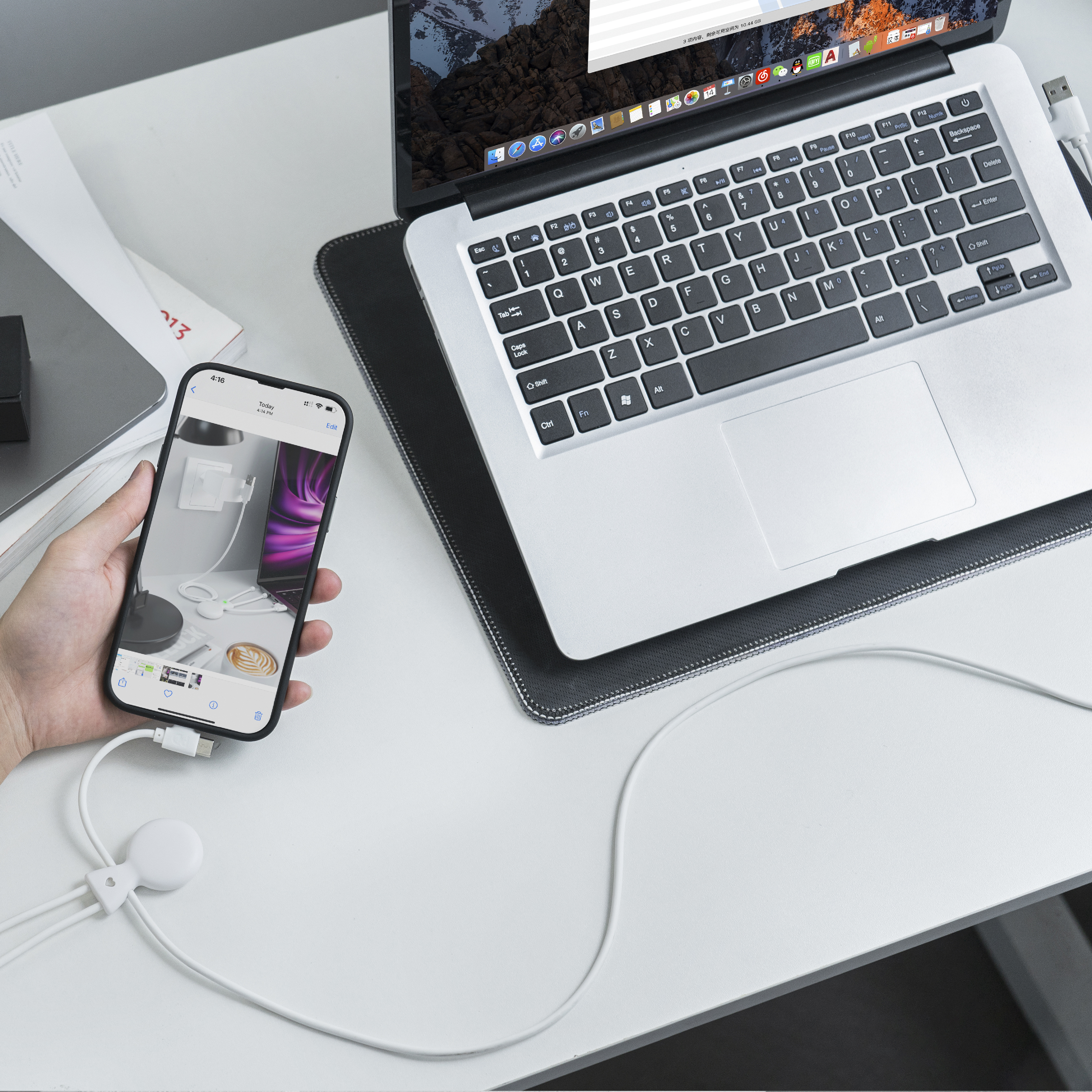 Xoopar Mr. Bio Long Power Delivery Cable - rPet-Design Inspiration