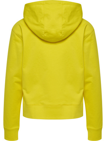 HUMMEL 2.0 Hoodie, Dame - Økologisk Bomuld-Gul