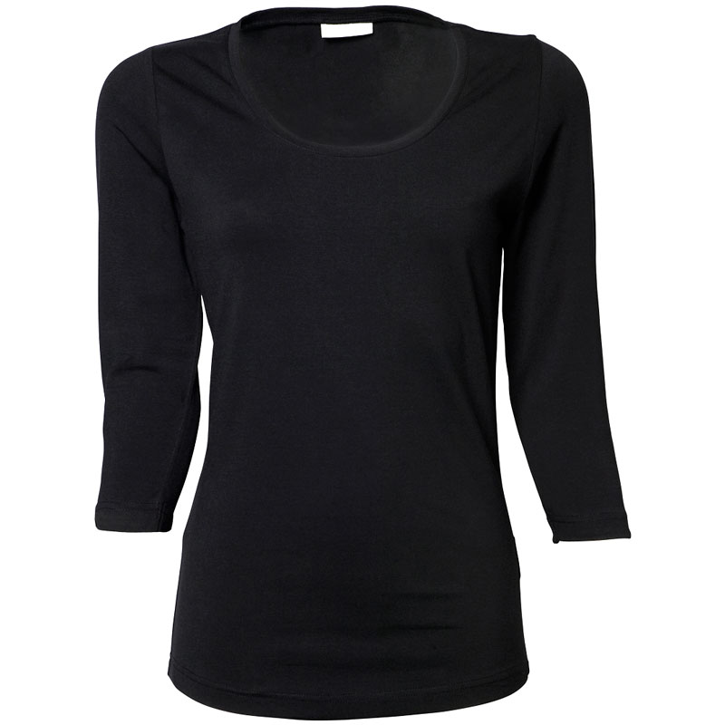 TEE JAYS Ladies Stretch 3/4 Sleeve Tee-Sort